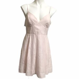 Guess Pink Slip Mini Dress Floral Print Fit & Flare Size Medium